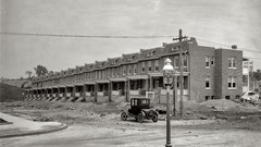 Vintage monochrome USA historic