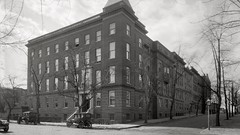 Vintage monochrome USA historic