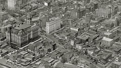 Vintage monochrome USA historic