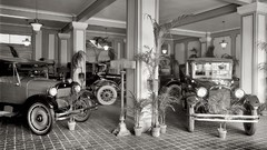 Vintage monochrome USA historic