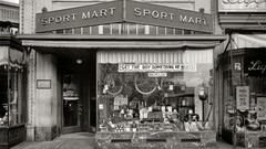 Vintage monochrome USA historic