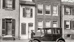 Vintage monochrome USA historic