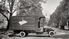 Vintage monochrome USA historic