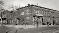 Vintage monochrome USA historic