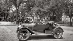 Vintage monochrome USA historic