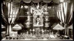 Vintage monochrome USA historic