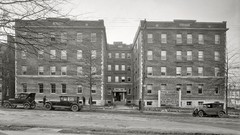 Vintage monochrome USA historic