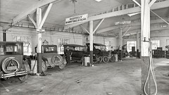 Vintage monochrome USA historic