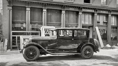 Vintage monochrome USA historic