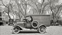 Vintage monochrome USA historic