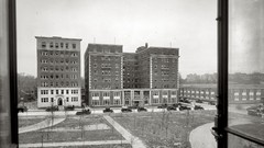 Vintage monochrome USA historic