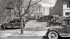 Vintage monochrome USA historic