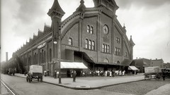 Vintage monochrome USA historic