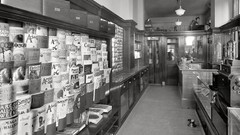 Vintage monochrome USA historic