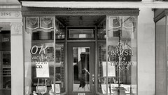 Vintage monochrome USA historic