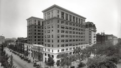 Vintage monochrome USA historic