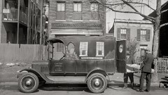 Vintage monochrome USA historic