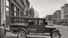 Vintage monochrome USA historic