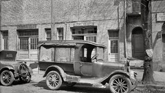 Vintage monochrome USA historic