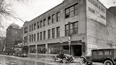 Vintage monochrome USA historic