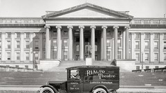 Vintage monochrome USA historic