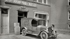 Vintage monochrome USA historic