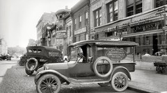 Vintage monochrome USA historic