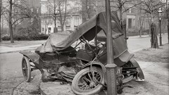 Vintage monochrome USA historic