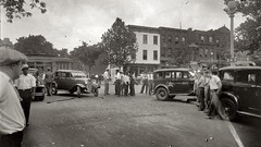 Vintage monochrome USA historic