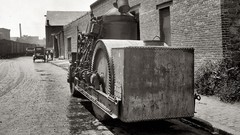 Vintage monochrome USA historic