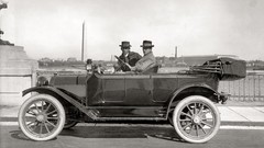 Vintage monochrome USA historic