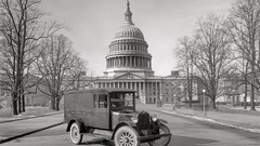 Vintage monochrome USA historic