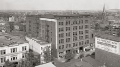 Vintage monochrome USA historic