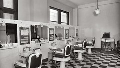 Vintage monochrome USA historic