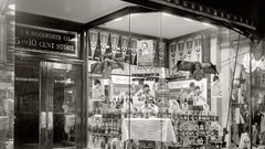 Vintage monochrome USA historic