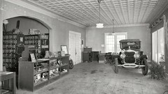 Vintage monochrome USA historic