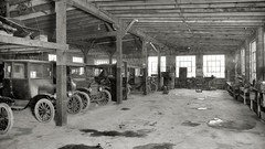 Vintage monochrome USA historic