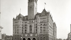 Vintage monochrome USA historic