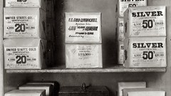 Vintage monochrome USA historic