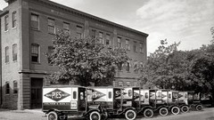 Vintage monochrome USA historic