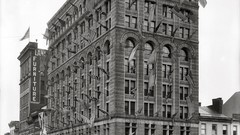 Vintage monochrome USA historic