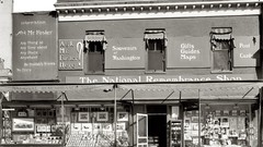 Vintage monochrome USA historic