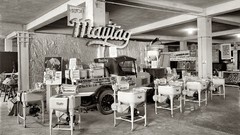 Vintage monochrome USA Stores historic Washington DC