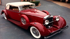 vintage red cars oldtimer Hispano Suiza Car vehicle oldtimers