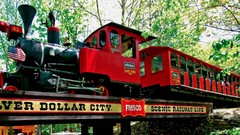 Vintage steam trains