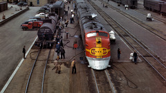 Vintage trains alvarado hotel