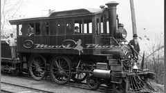 Vintage USA historic trains