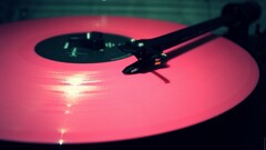 vinyl Technology Music pink turntables
