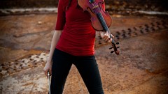 Violinist Lindsey Stirling
