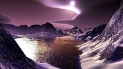 Virtual skyscapes water clouds